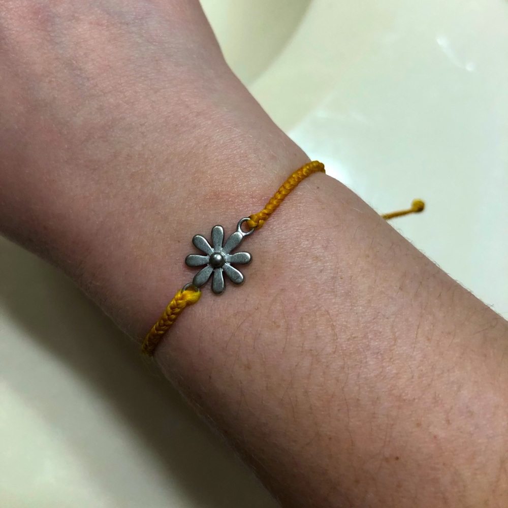 Pura Vida Flower Charm Bracelet